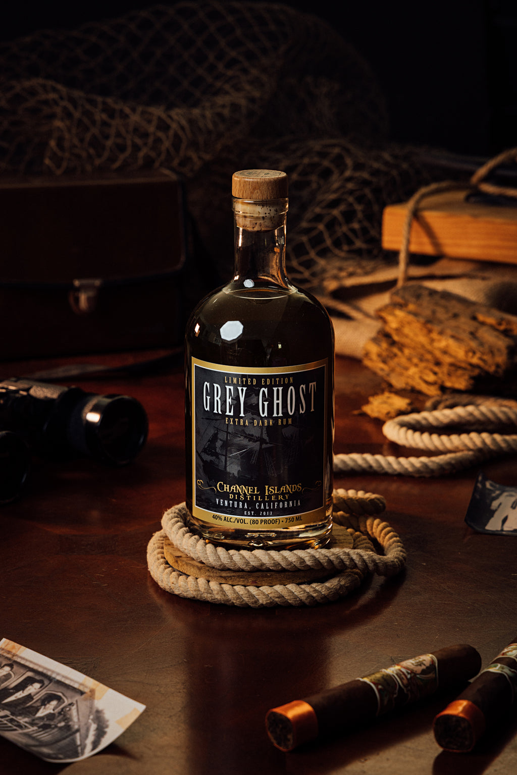 Grey Ghost Extra Dark Rum
